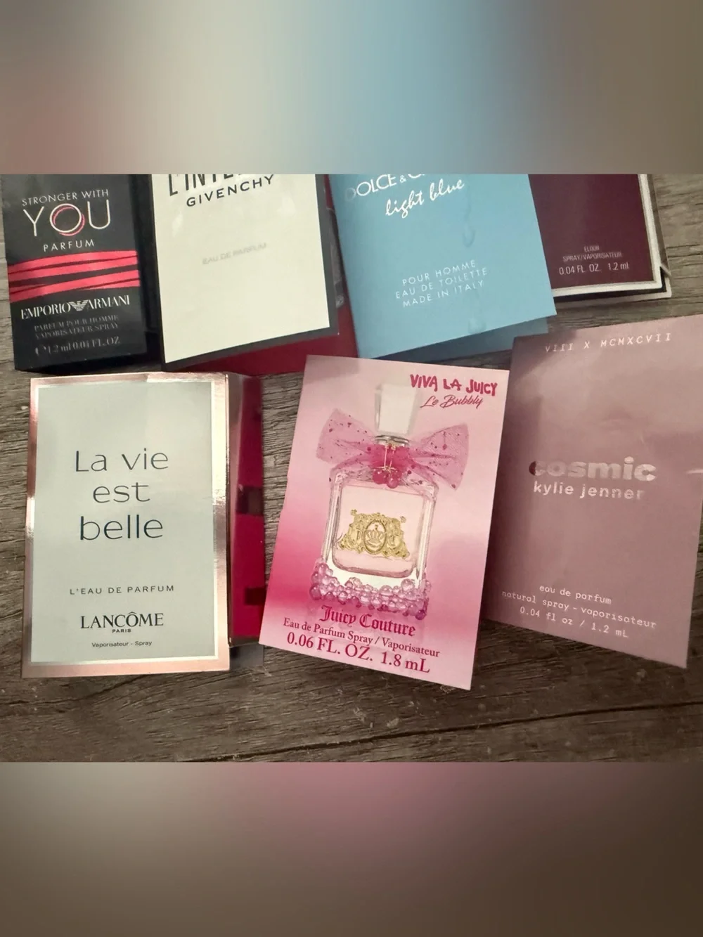 New in box Dream catcher stars EDP dolce light blue Lancôme la vie est belle